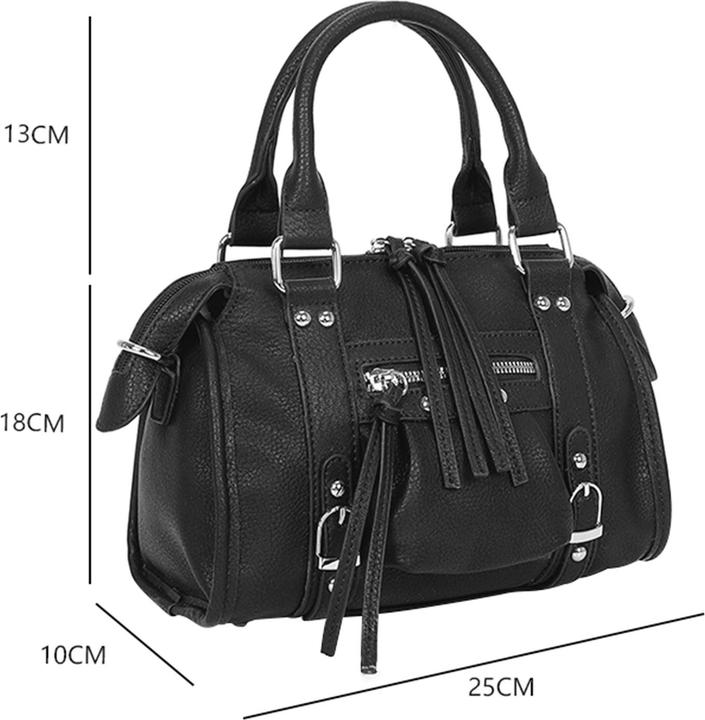 Immagine prodotto Gallantry Damentasche mit Zier-Reissverschlüssen