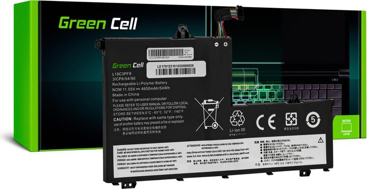 GreenCell Laptop Battery for Lenovo ThinkBook 14-IIL 14-IML 15-IIL 15-IML - 4650mAh (3 Zellen, 4650 mAh)