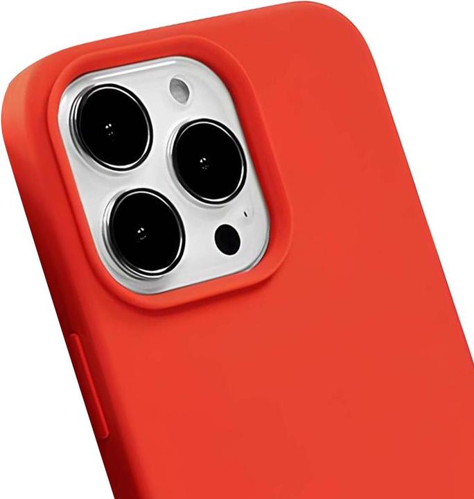 Actual product image Crong Color Case - Protective Case for iPhone 13 Pro Max (Red) (Apple iPhone 13 Pro Max)