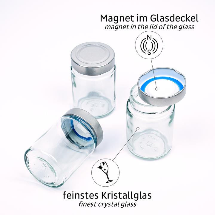 Actual product image Silwy Delicatessen Magnet Glass Set, 192 ml (0.19 l)