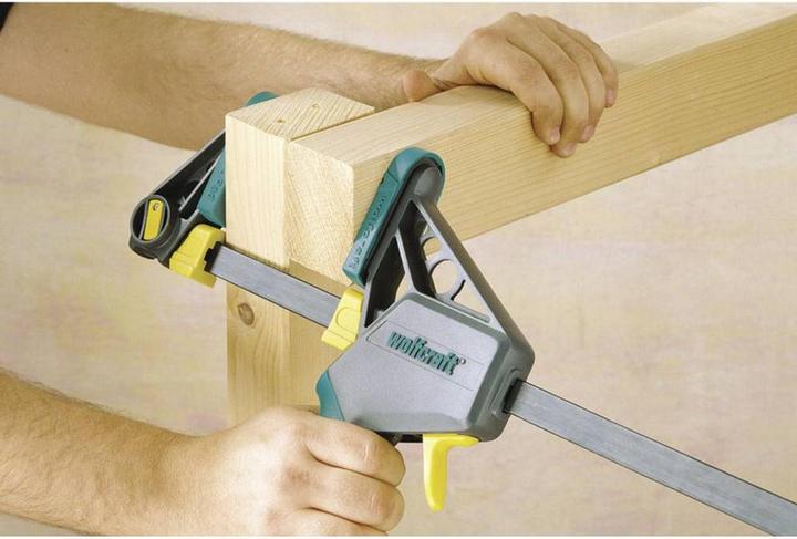 Produktbild wolfcraft 1 EHZ - Einhandzwinge PRO 100/915mm (915 mm)