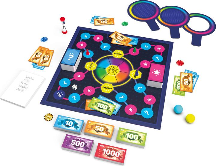 Produktbild Selecta Spielzeug Wetten, dass du es schaffst? Jackpot-Brettspiel