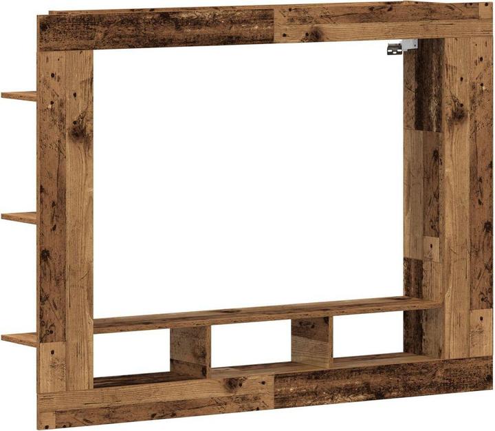 Actual product image VidaXL TV wall unit in reclaimed wood 152x22x113 cm (152 x 22 x 113 cm)