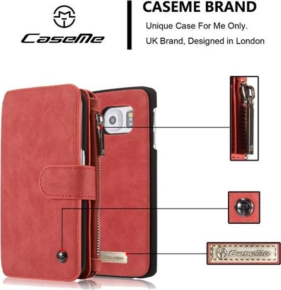 Produktbild Caseme Leder Etui mit Portemonnaie (Samsung Galaxy S6 Edge)