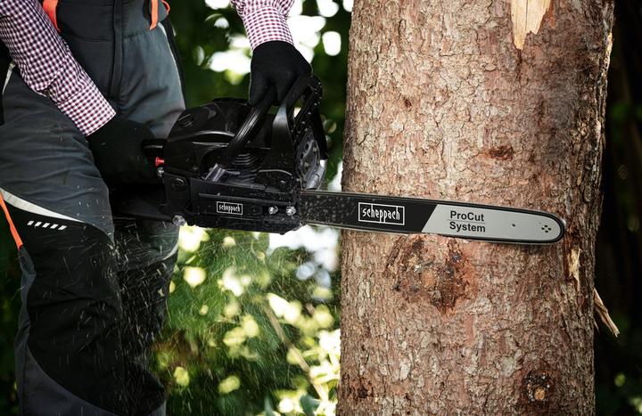 Actual product image Scheppach CSP50 (Petrol chain saw)