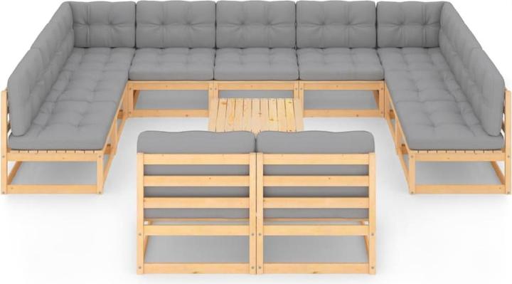 Actual product image VidaXL Garten-Lounge-Set