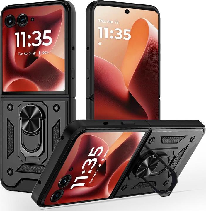 Actual product image Techsuit - CamShield Series - Motorola Razr 60 Ultra - Black