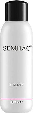 Semilac Dissolvant pour vernis à ongles 500ml avec acétone et lanoline pour vernis hybride - Dermatologica