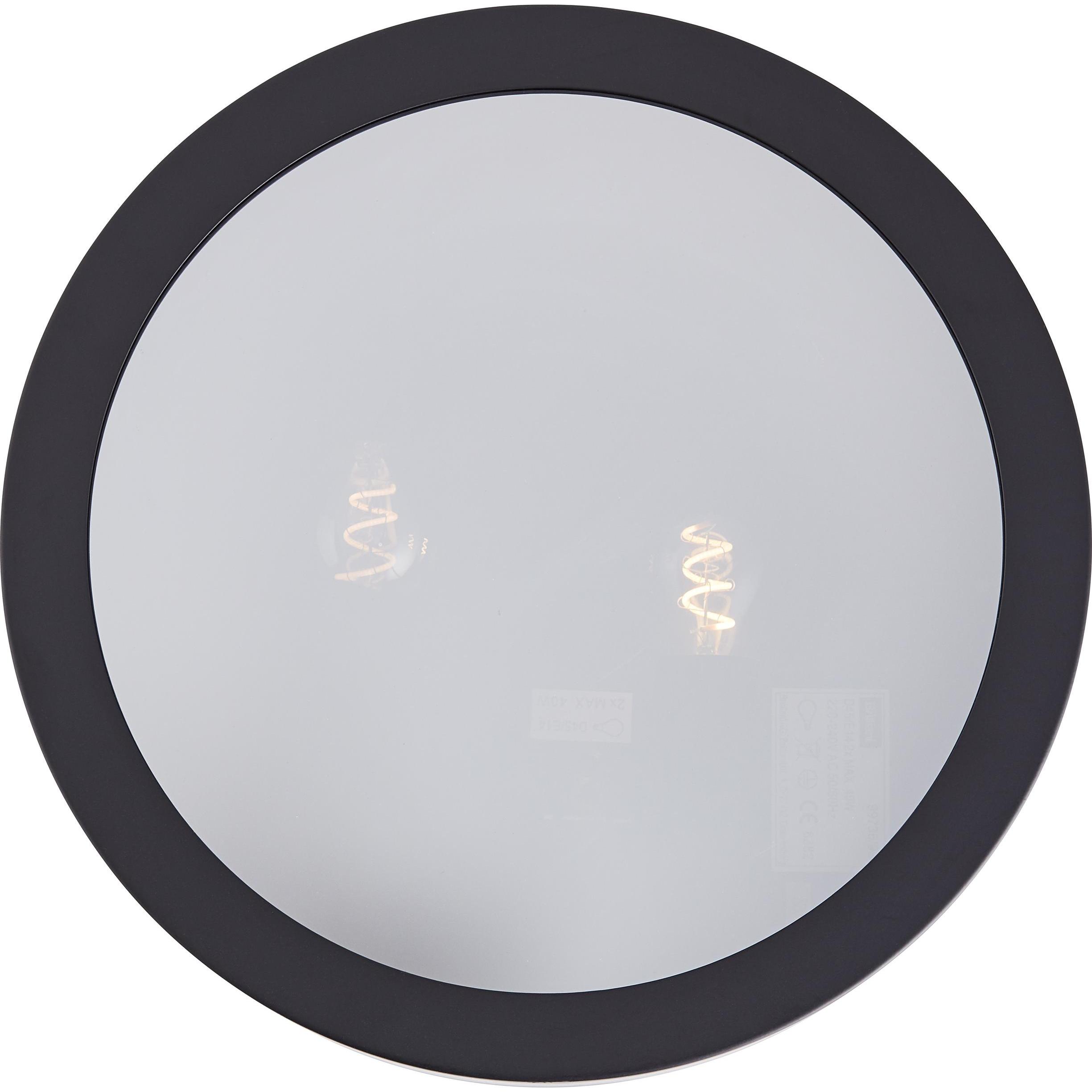 Thumbnail - Brilliant, Wandleuchte + Deckenleuchte, Plafondlamp Sandros E14 max 2x40W - Zwart (E14)