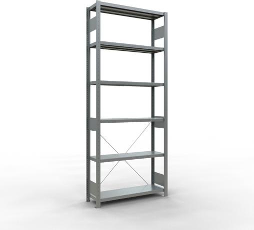Actual product image Schulte Lagertechnik MULTIplus330 basic racking system with cross brace