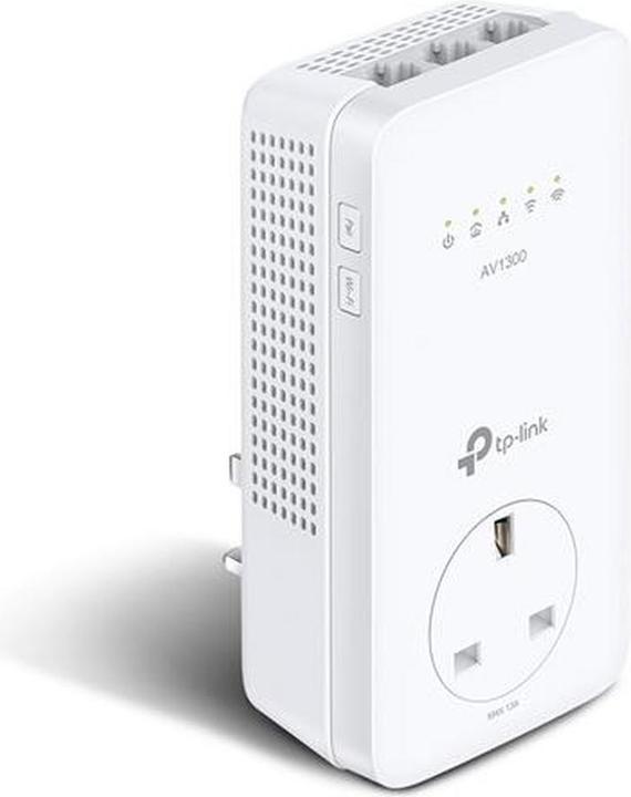 Produktbild TP-Link TL-WPA8631P AV1300 Gigabit Passthrough Powerline - V3 - powerline adapter - GigE, HomePlug A (1300 Mbit/s)