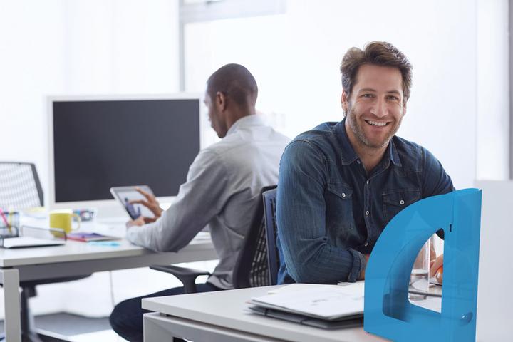 Produktbild Q-Connect Stehsammler Transparent (A4, C4)