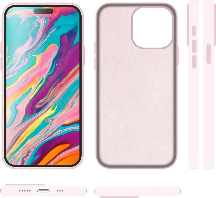 Actual product image Nalia Liquid Silicone MagSafe Cover (Apple iPhone 15 Pro Max)