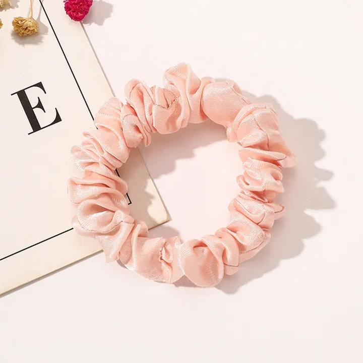Immagine prodotto Avizar Plissierter Satin-Haargummi (Elastico per capelli)