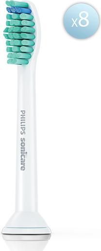 Philips Sonicare C1 ProResults Genuine Replacement Toothbrush Heads - Pack of 8 (8 x)