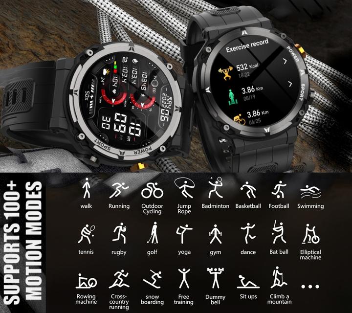 Produktbild Herren-Smartwatch RNCF25-1 SCHWARZ