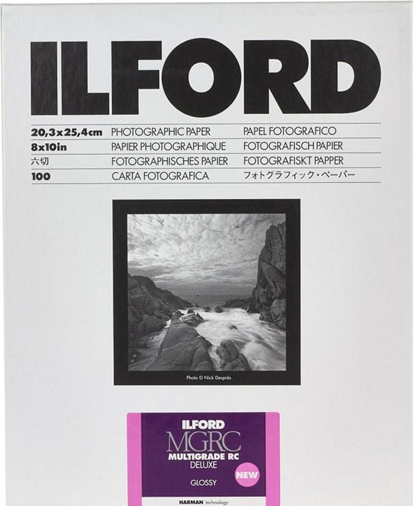 Actual product image Ilford 1x 10 MG RC DL 1M 24x30 (190 g/m², 24 x 30 cm, 10 pcs.)
