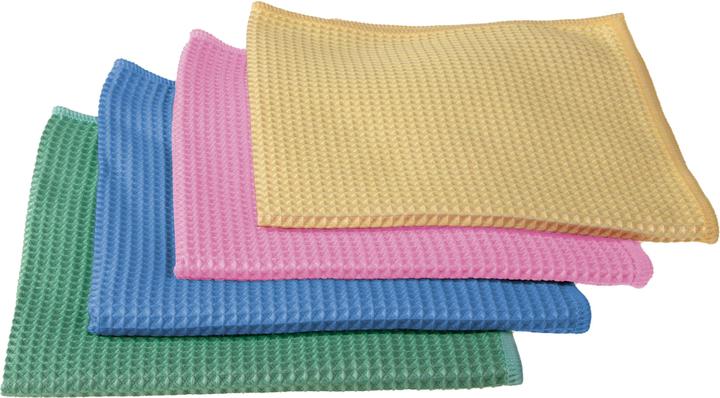 Produktbild Edi Baur Mikrofaser-Reinigungstuch 5 Stück, Rosa (5 Stk.)