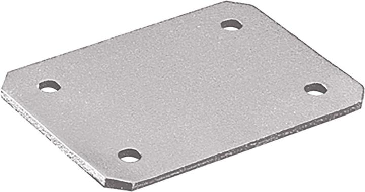 Hettich Change Verbindungsplatte für Winkellösungen, Alu-Finish