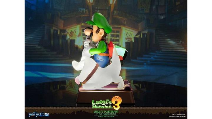 Actual product image First 4 Figures Luigi's Mansion 3: Luigi Collector's Edition