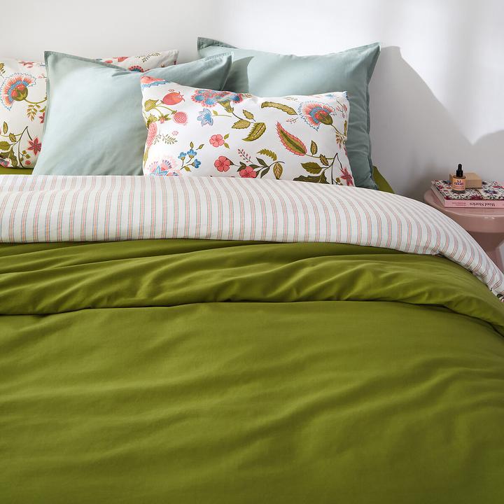 Actual product image La Redoute Interieurs Scenario Coton Lave (Pillowcase, 63 x 63 cm)