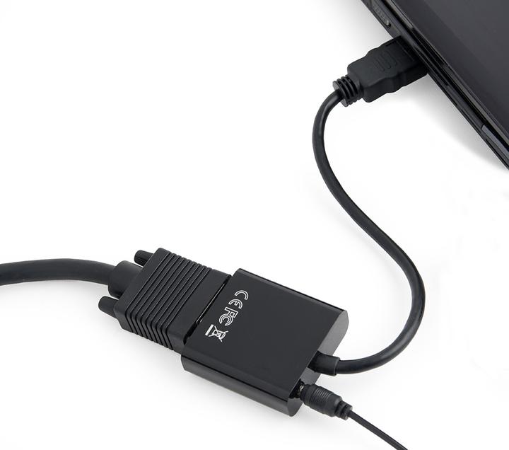 Produktbild Gembird HDMI – VGA (HDMI, 4.50 cm)