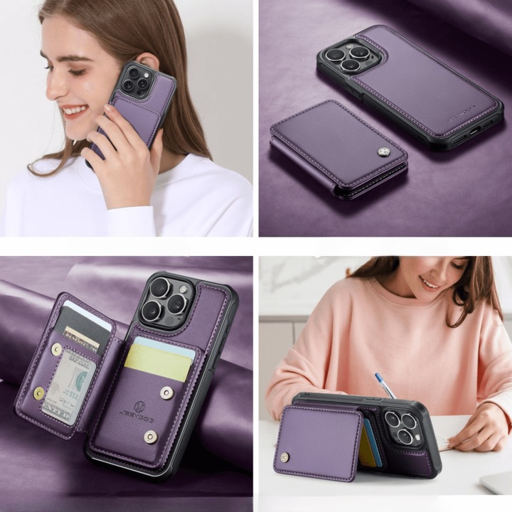 Produktbild Cover-Discount iPhone 16 Pro Max - 2-in-1 Backcover mit Kreditkarten-Etui (Apple iPhone 16 Pro Max)