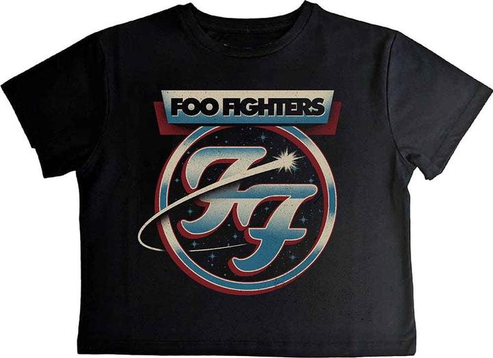 Actual product image Foo Fighters Womens/Ladies Comet Crop Top (XS)