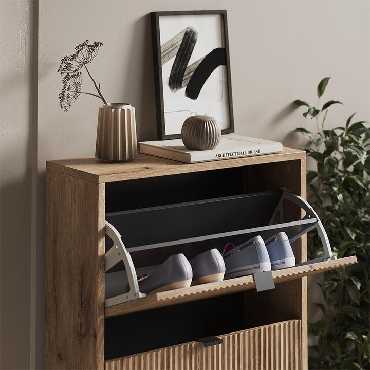 Produktbild Vicco Eliza mit 3 Klappschubladen (60 x 24 x 130 cm)