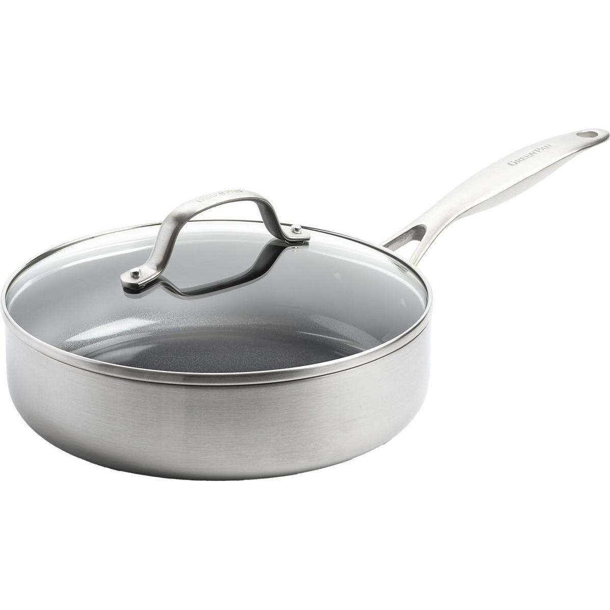 Greenpan Argento Geneva Hapjespan 24Cm Cc004782-001 (), Padella + Pentola,