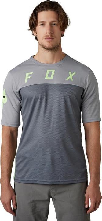 Image du produit Fox Jersey 23 Defend Ss Cekt Blk/Gry S (S)