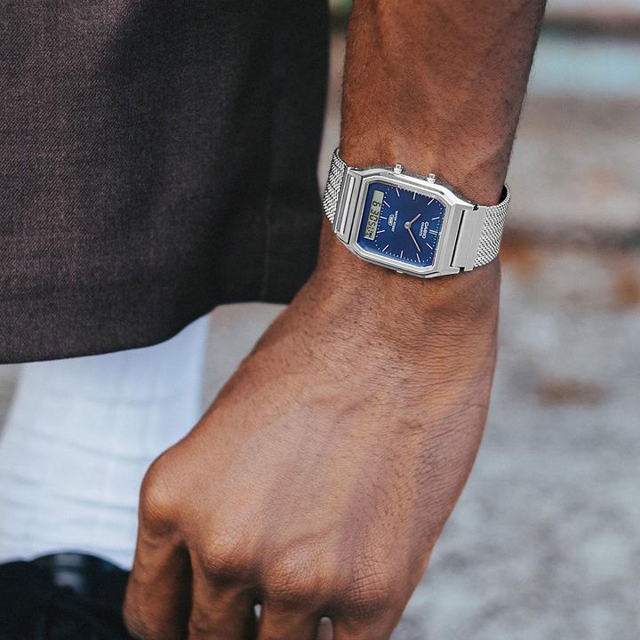 Produktbild Casio AQ-230EM-2AEF (Analoguhr, Chronograph, Digitaluhr, 38.80 mm)