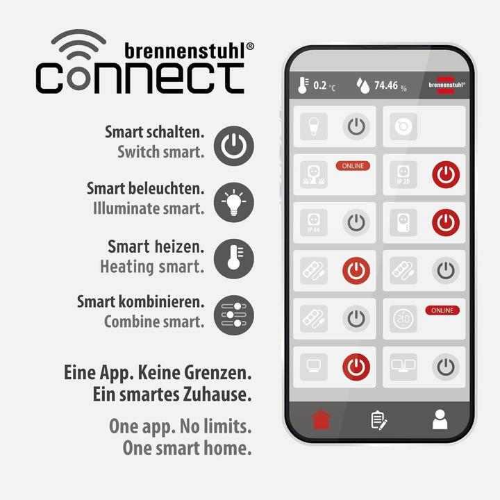 Immagine prodotto Brennenstuhl Termostato per radiatori Zigbee Connect 01