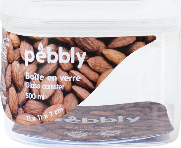 Actual product image Pebbly Storage Jar (0.50 l)
