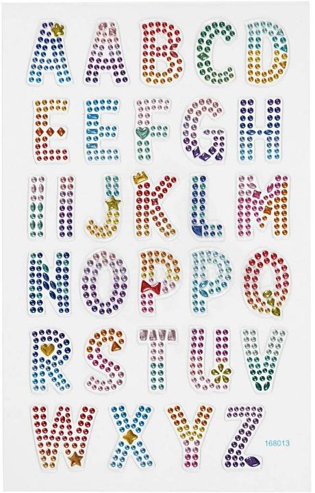 Actual product image Creativ Company Rhinestone stickers 15 x 16.5 cm 1 sheet