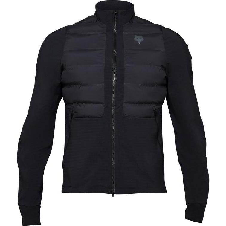 Fox, Herren, Velojacke, Vest 24 Flexair Fire Hybrid Blk (L), Schwarz, L
