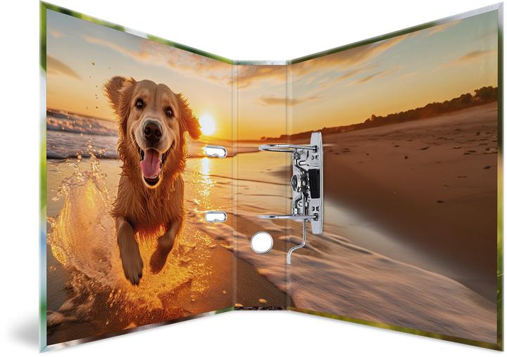 Immagine prodotto HERMA Motiv-Ordner A4 Hund (A4, 70 mm, 1 pz.)