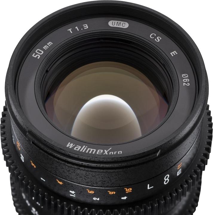 Immagine prodotto Walimex 50/1.3 Video APS-C Sony E (Sony E, APS-C / DX, Micro Four Thirds)