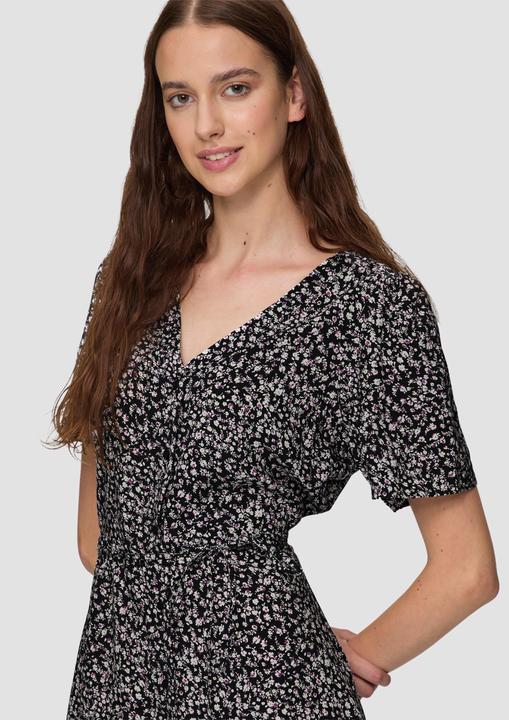 Produktbild S.Oliver Kleid Luftiges Viskosekleid mit All-over-Print (44)