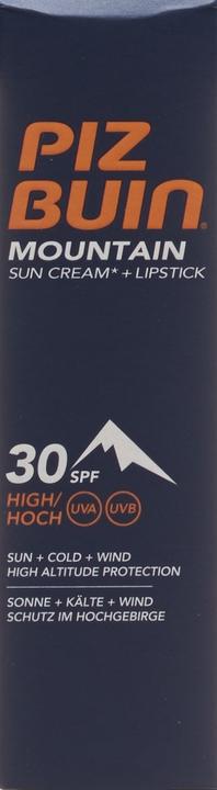 Actual product image Piz Buin Mountain (Suntan cream, Sun stick, SPF 30, 20 ml, 33 g)