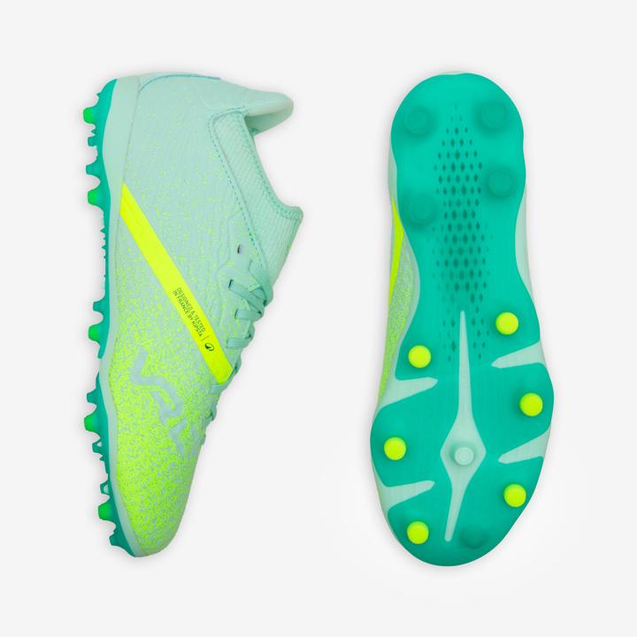 Produktbild Kipsta Kids' Lace-Up Football Boots Viralto III FG - Green (37)