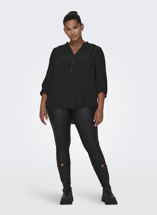 Actual product image Only Curvy Plain Blouse (46)