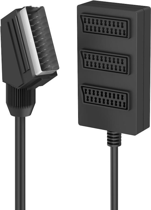 Image du produit Hama Répartiteur Péritel, 3x (Câble d'antenne)