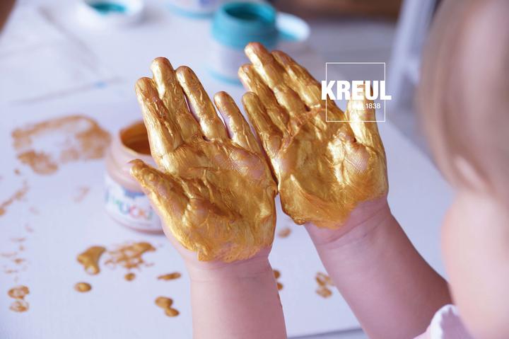 Actual product image Kreul Mucki Sparkle finger paint (150 ml)