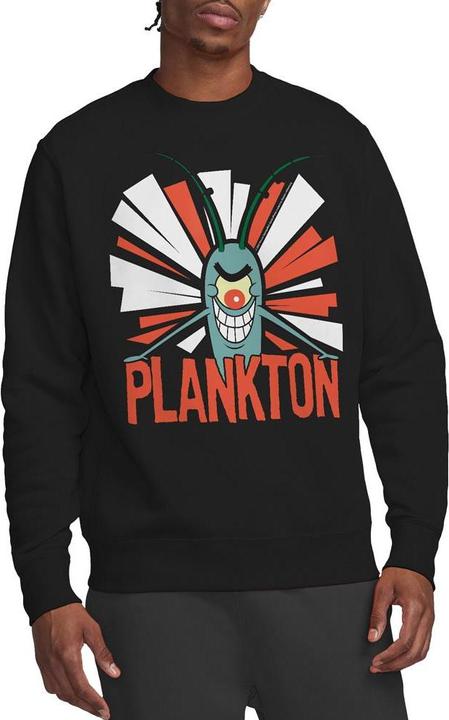 Immagine prodotto Spongebob Squarepants Felpa Plankton Adulto Unisex (L)