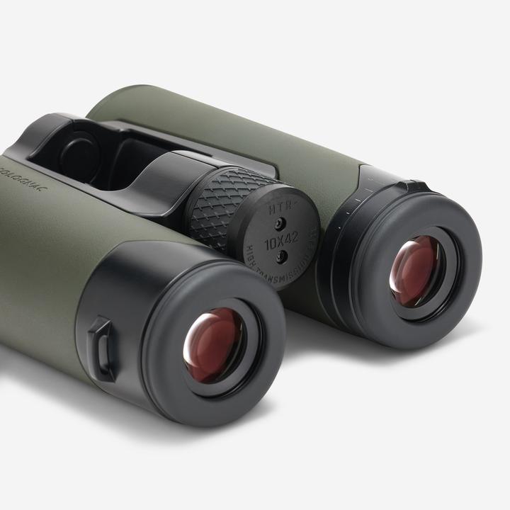 Produktbild Solognac Fernglas HTR 10×42 wasserdicht khaki (10 x)