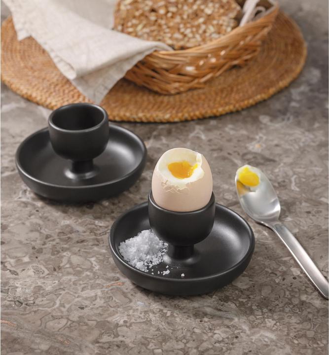 Produktbild Eva Solo - Nordic kitchen Eierbecher - Black - 2 St. H6 cm x 11 cm (2 x)