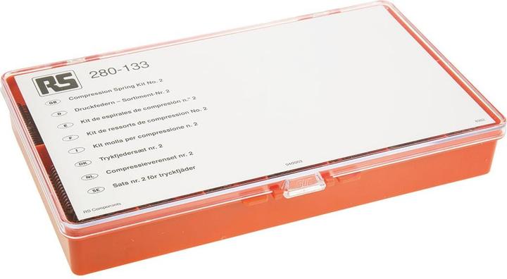 Produktbild RS PRO Druckfedern Sortiment 6,3 bis 12,5mm