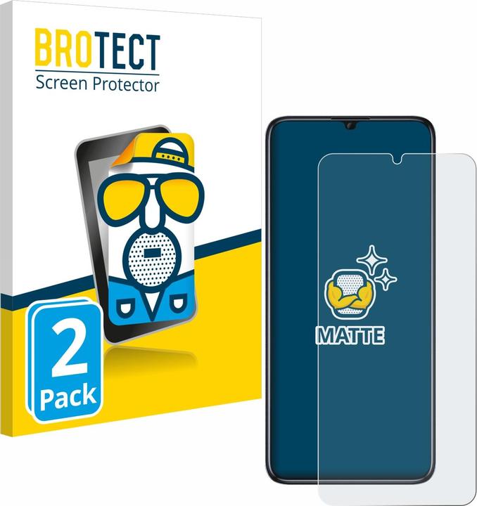 Actual product image BROTECT Protector Anti-Glare (2 Piece, Realme C51)