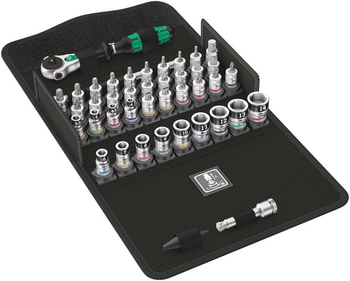 Produktbild Wera 8100 SA All-in Zyklop Speed-Knarrensatz (11 mm, 12 mm, 14 mm, 10  mm, 13 mm, 7 mm, 8 mm, 9 mm, 4 mm, 6 mm, 5 mm)